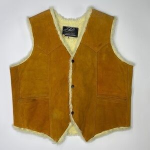 Vintage LLB Sherpa Lined Vest